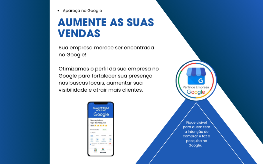 Criação e Otimização do Perfil Empresa no Google | Aumente suas Vendas